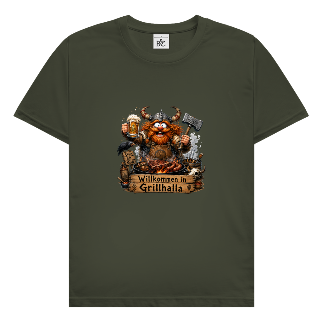 Willkommen in Grillhalla // Shirt