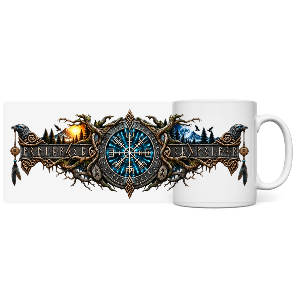 MontagMorgenSchutz // Panorama Tasse