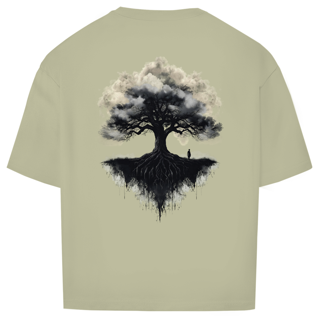 Foggy Yggdrasil // Oversize Fit