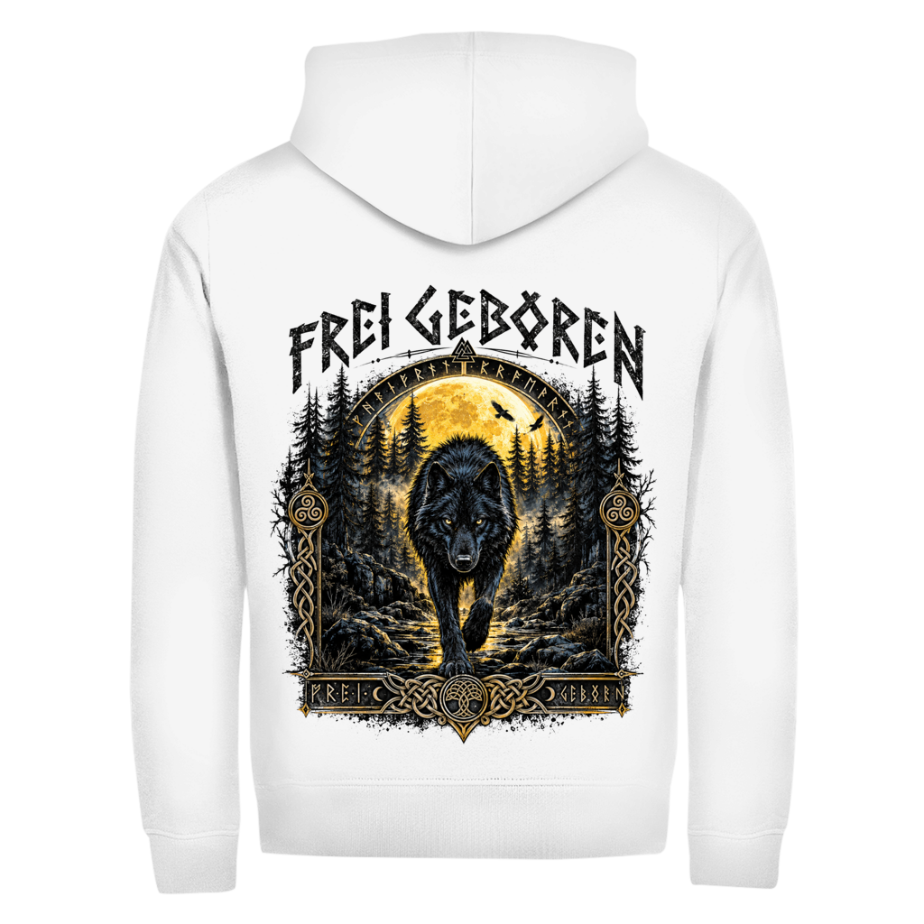 Frei Geboren // Zip-Hoodie
