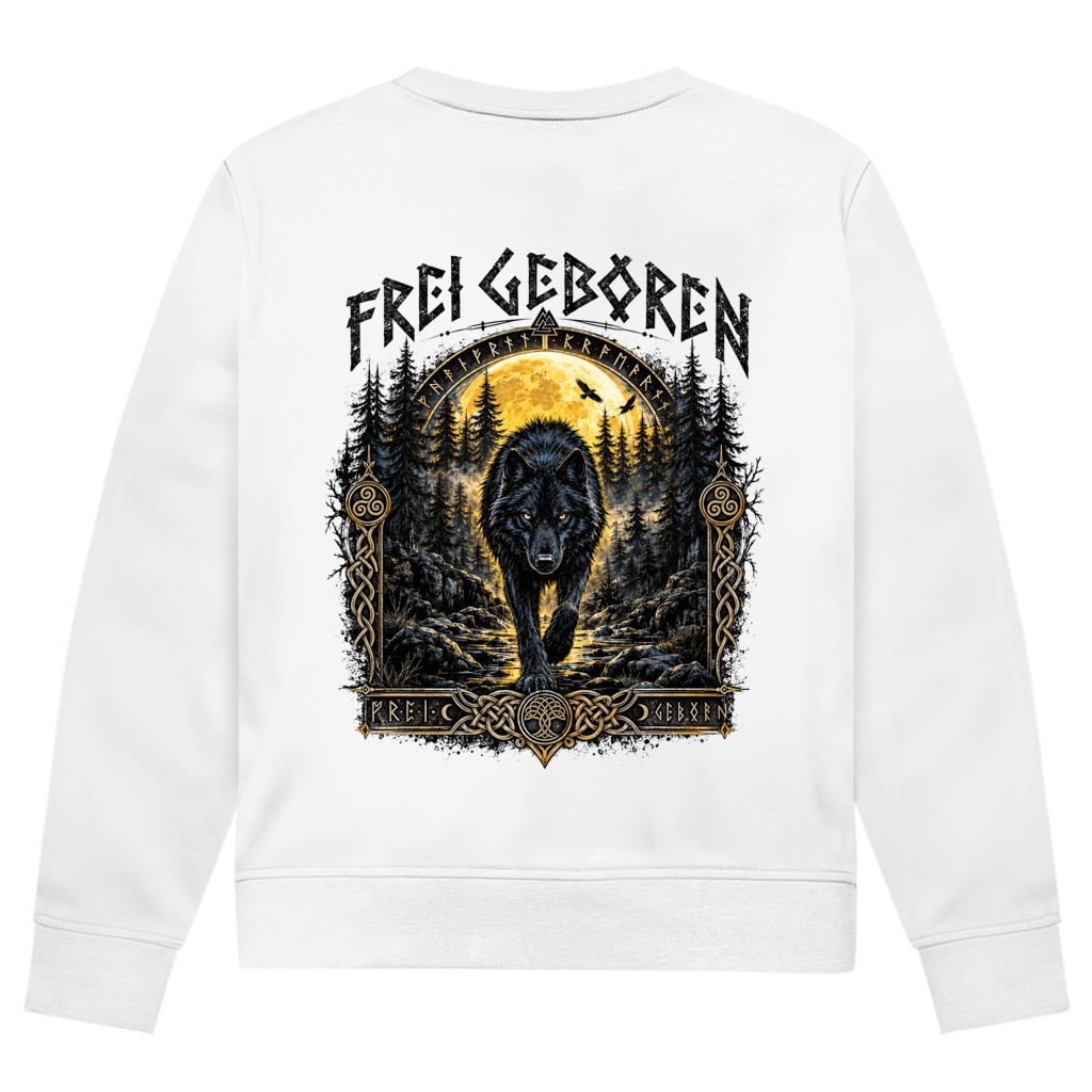 Frei Geboren // Bio-Sweatshirt