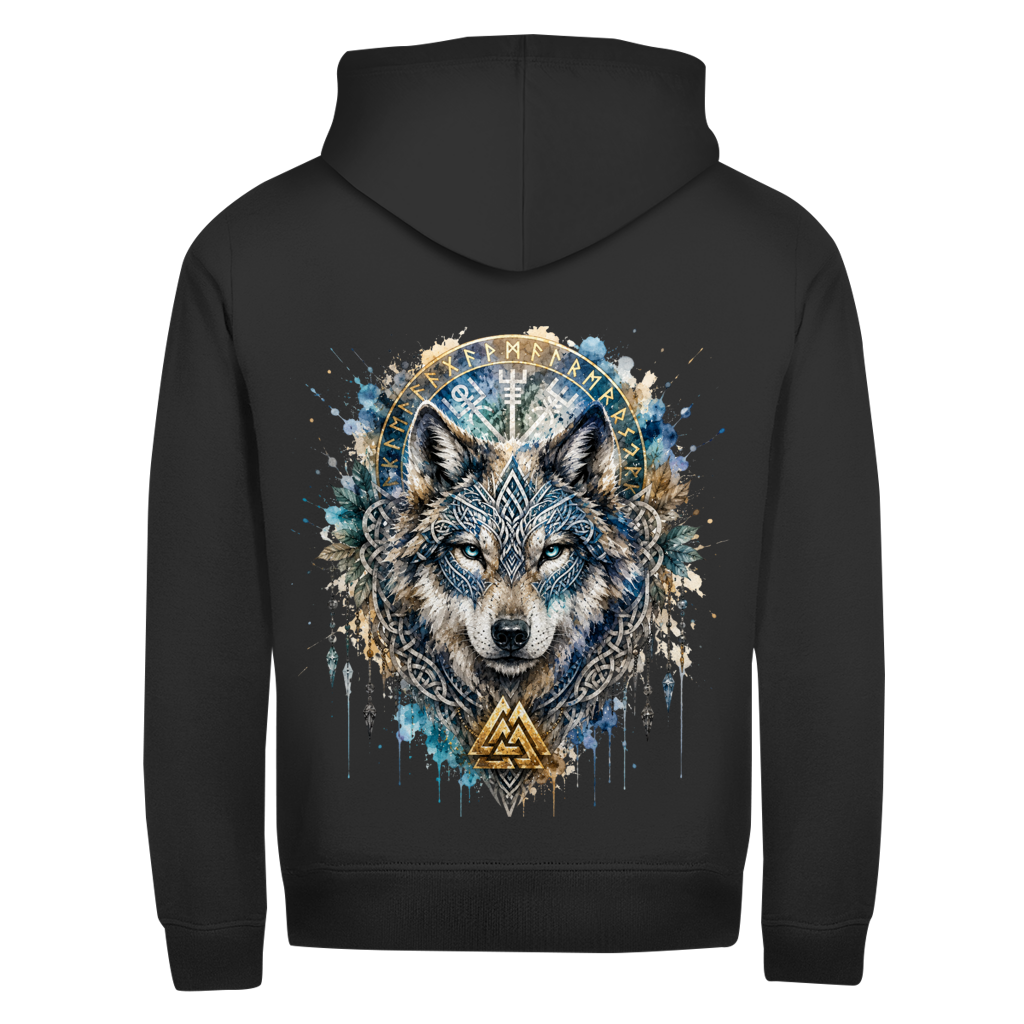 Wolfsseele // Zip-Hoodie