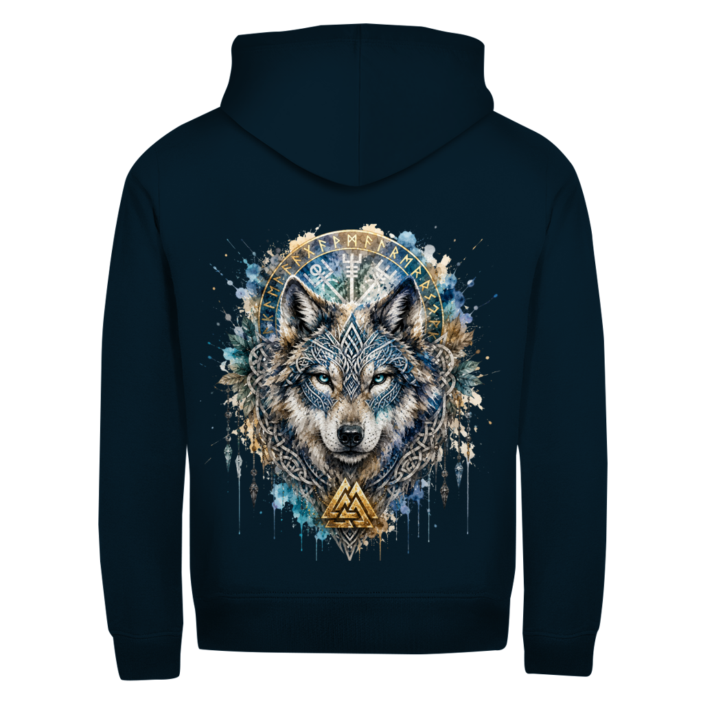 Wolfsseele // Zip-Hoodie