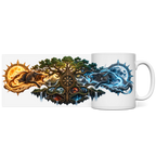 Sköll & Hati //Panorama Tasse
