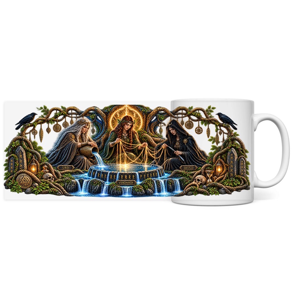 Die Nornen // Panorama Tasse