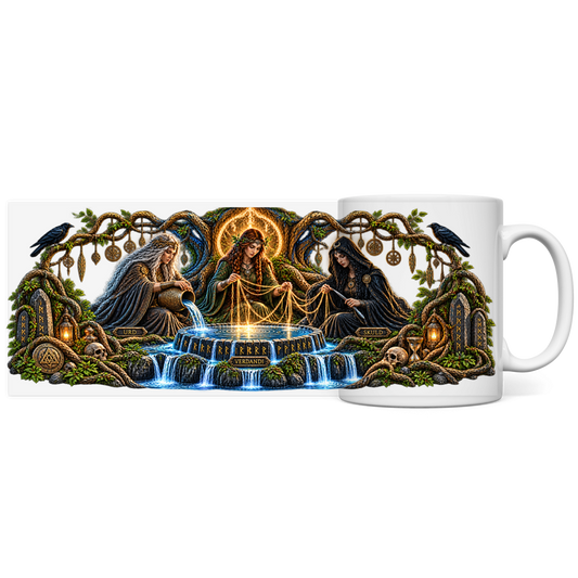 Die Nornen // Panorama Tasse