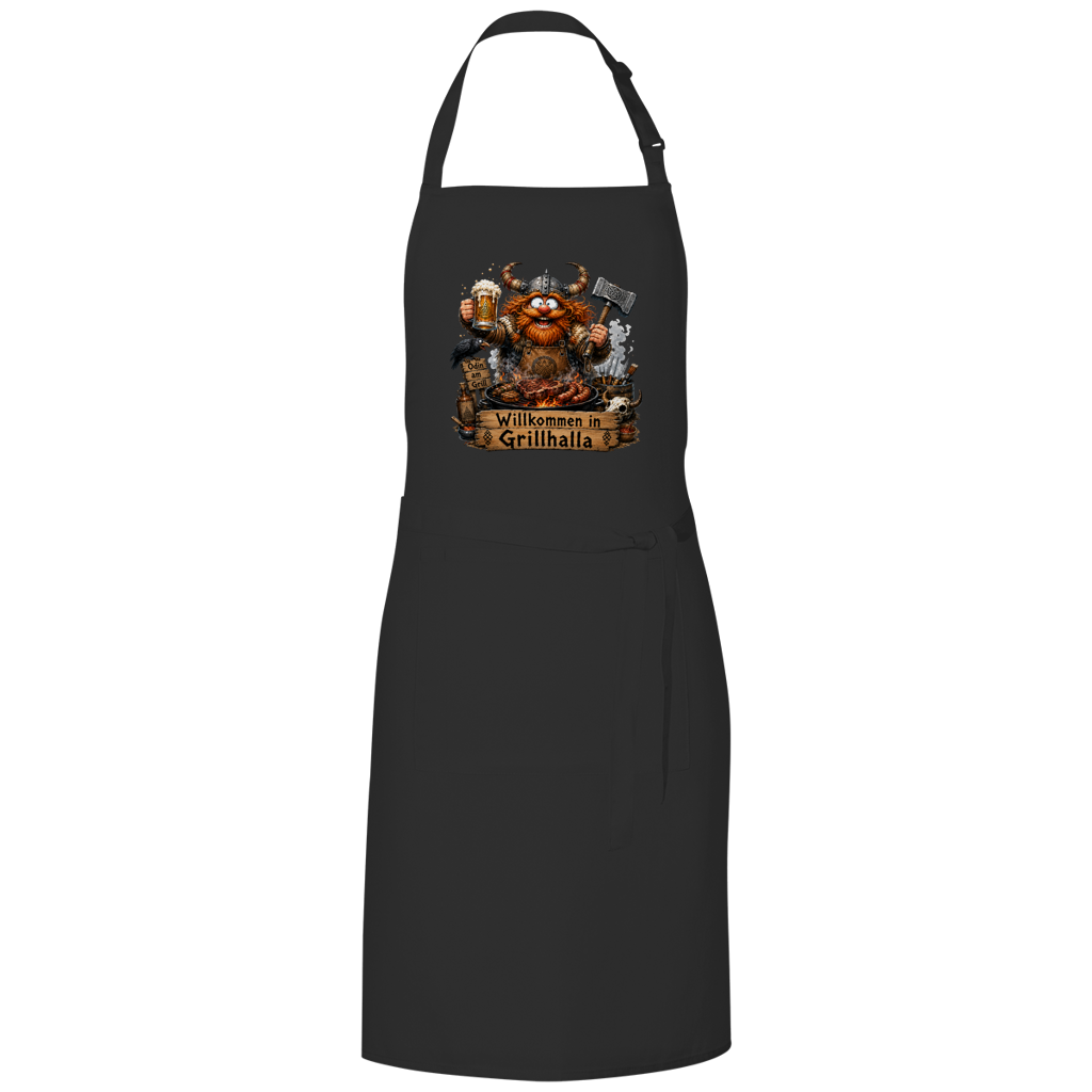 Willkommen in Grillhalla // Grillschürze