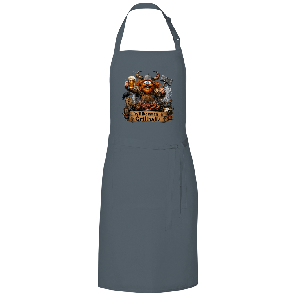 Willkommen in Grillhalla // Grillschürze