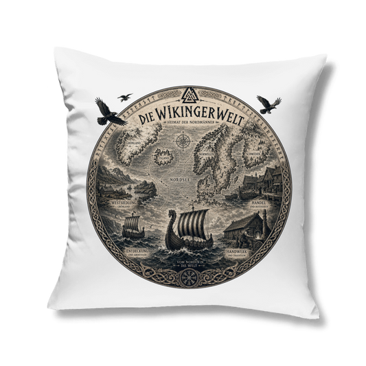 Die Wikingerwelt - Island // Kopfkissen