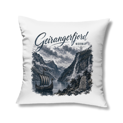 Die Wikingerwelt - Geirangerfjord  // Kopfkissen