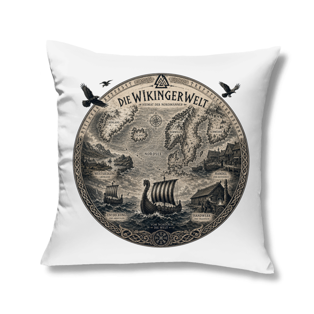 Die Wikingerwelt - Geirangerfjord  // Kopfkissen