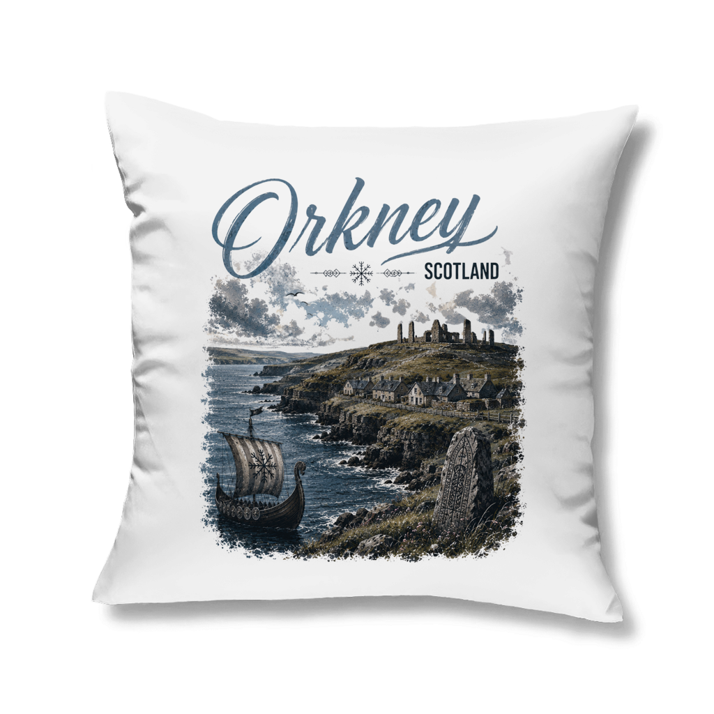 Die Wikingerwelt - Orkney  // Kopfkissen