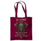 11. Gebot // Beutetasche