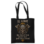 11. Gebot // Beutetasche