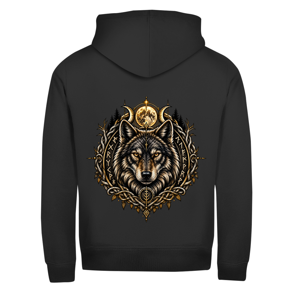 Wolfsmond // Zip-Hoodie