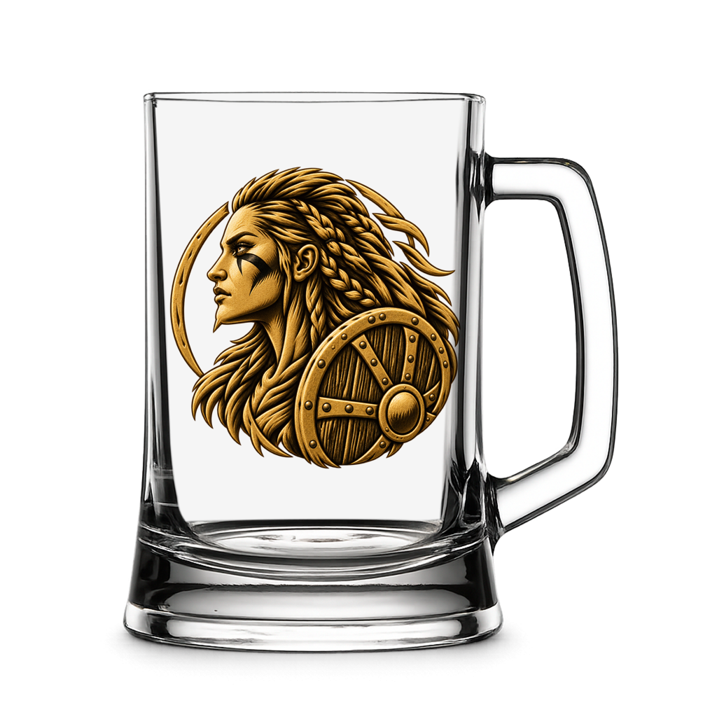 Kriegerin // Bierkrug