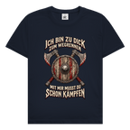 zu dick zum rennen // Shirt