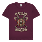 zu dick zum rennen // Shirt