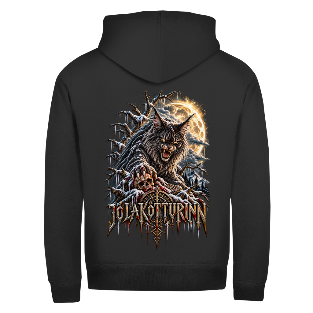 Winterkatze // Zip-Hoodie