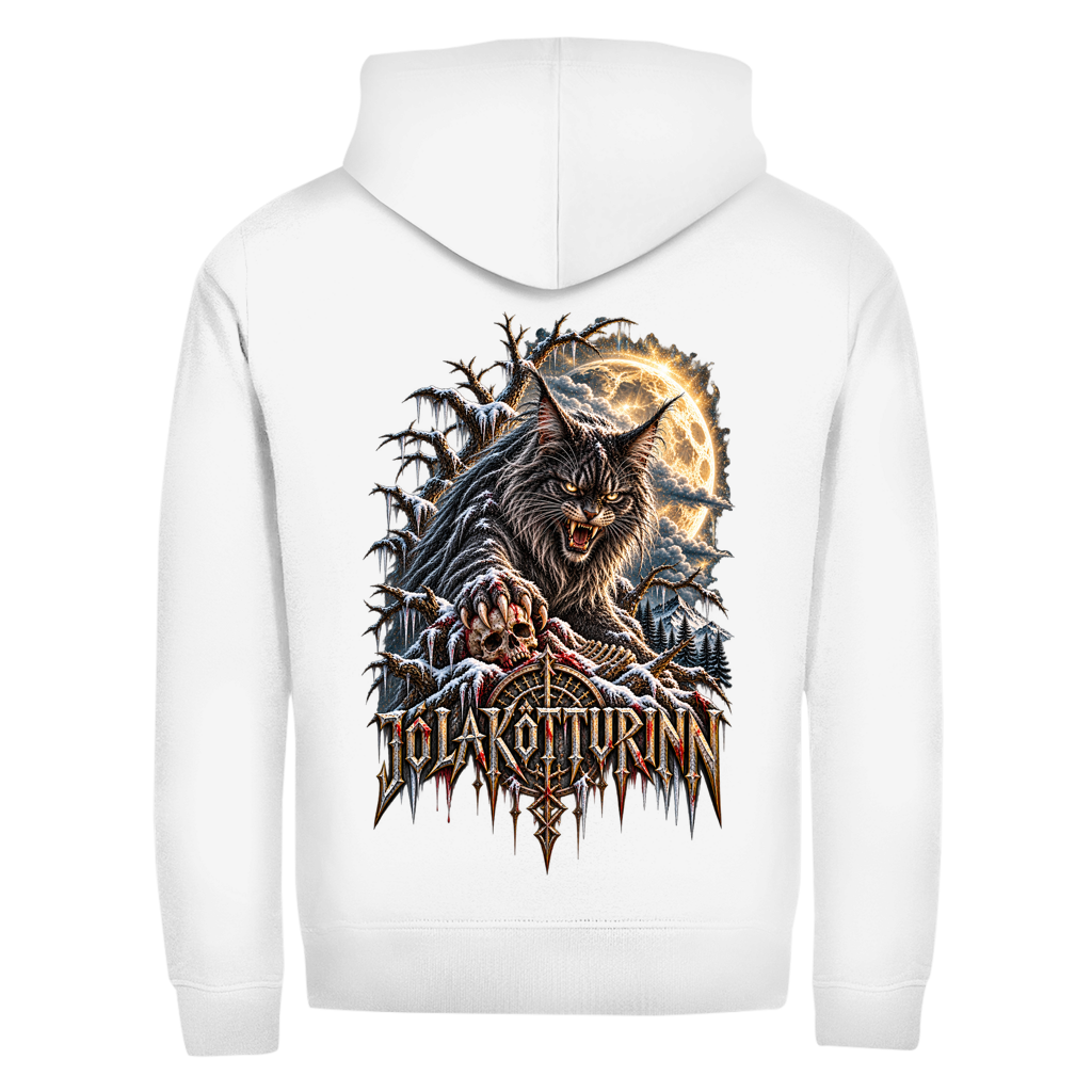 Winterkatze // Zip-Hoodie