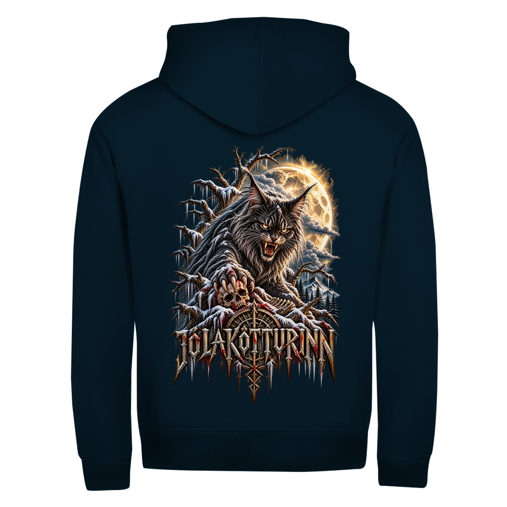 Winterkatze // Zip-Hoodie