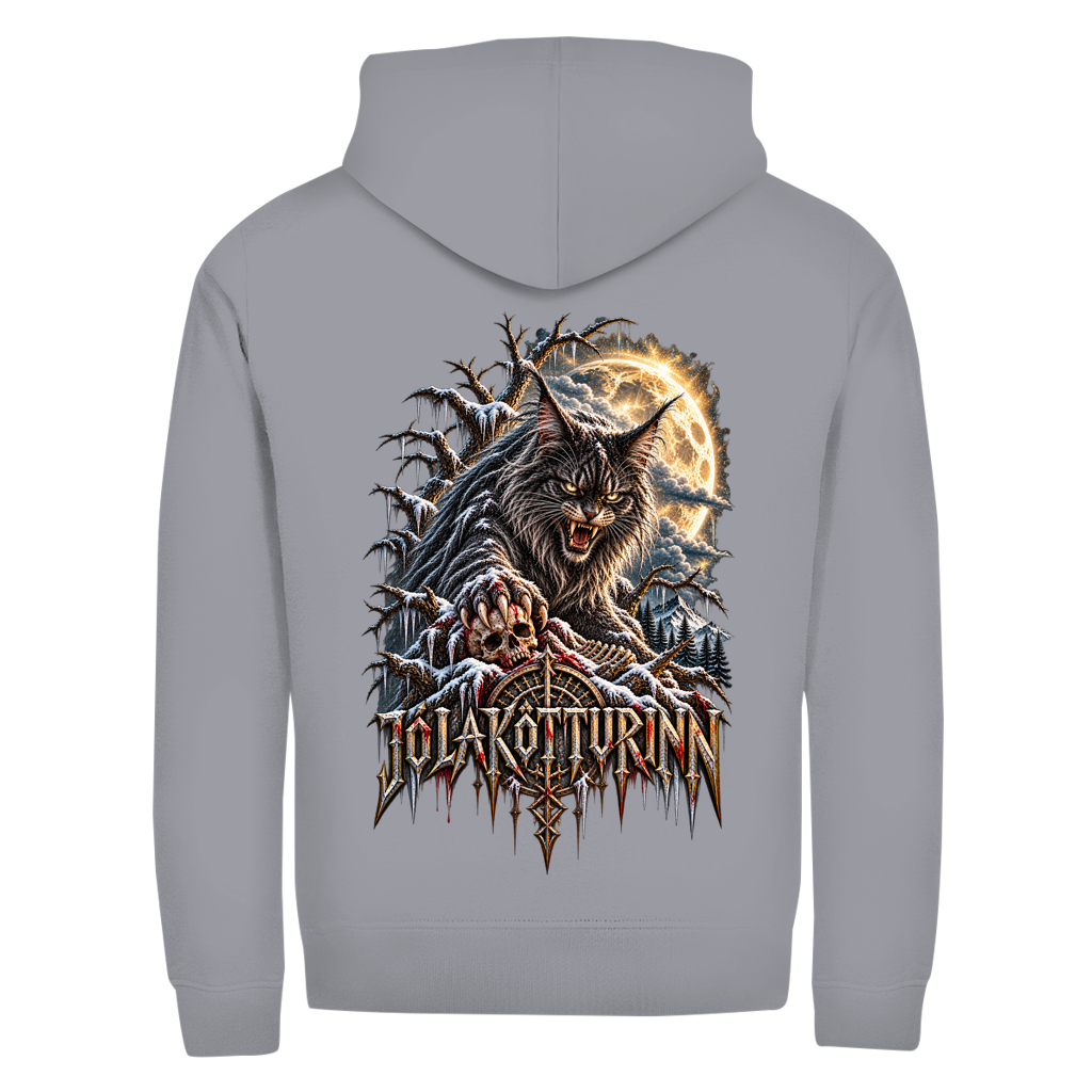 Winterkatze // Zip-Hoodie