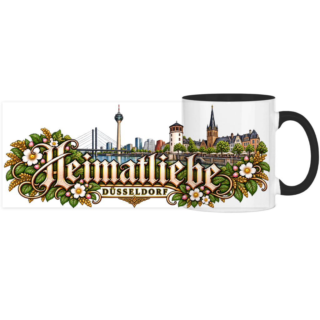 Düsseldorf Heimatliebe // Panoramatasse