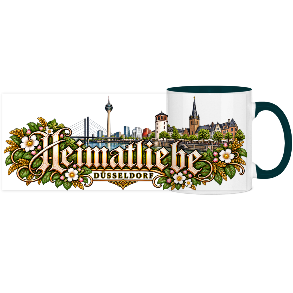 Düsseldorf Heimatliebe // Panoramatasse