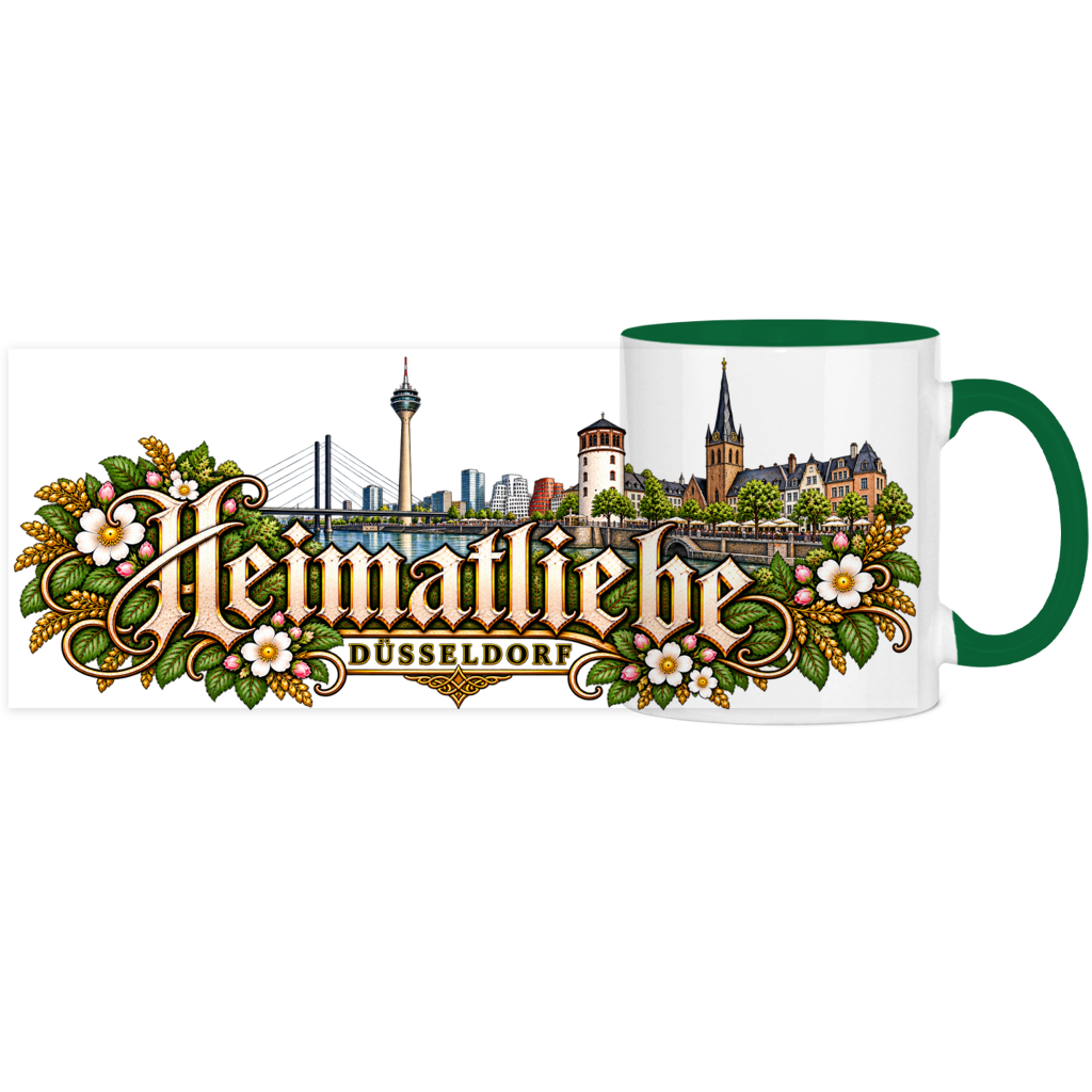 Düsseldorf Heimatliebe // Panoramatasse
