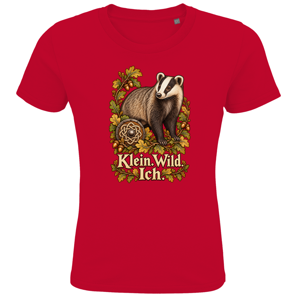 Klein.Wild.Ich. // Kids Premium Bio Shirt