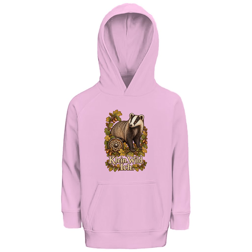 Klein.Wild.Ich. // Kids Premium Bio Hoodie