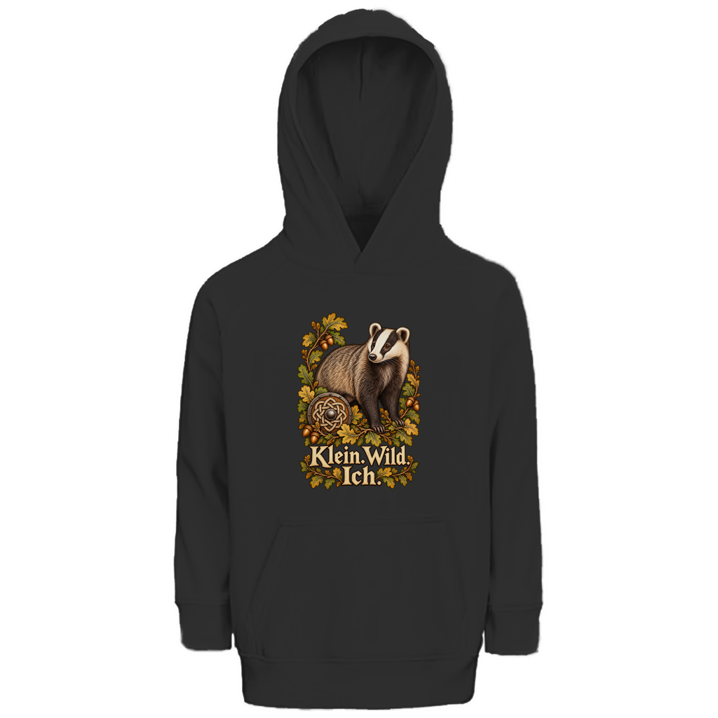 Klein.Wild.Ich. // Kids Premium Bio Hoodie